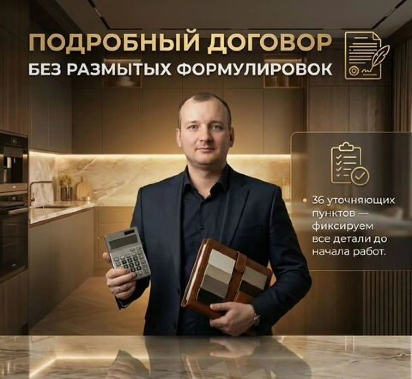 Кухня все включено: полный цикл производства, 3D проект
