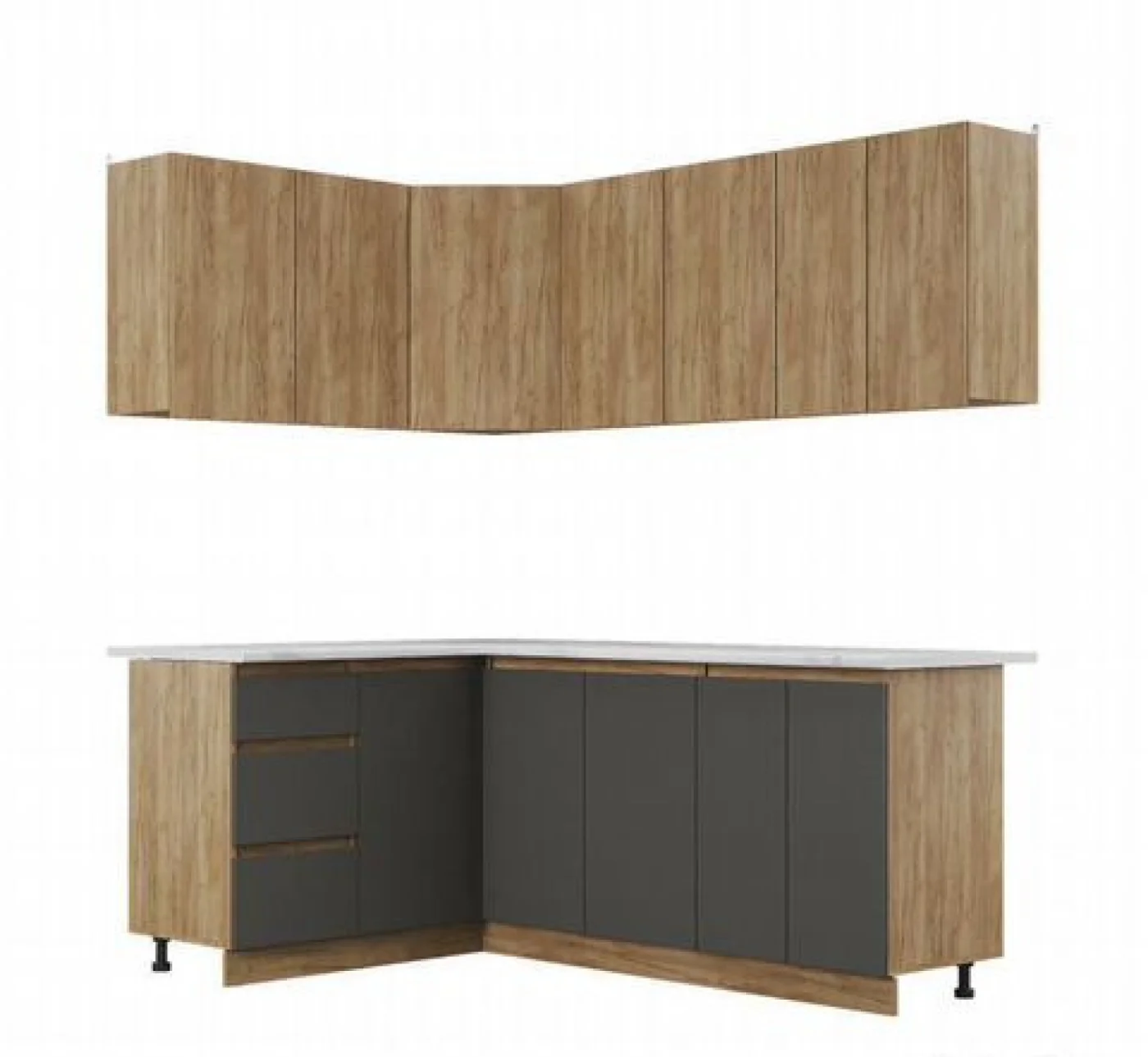 Угловая кухня IKEA 1,4х1,4м и 1,4х2м от производителя